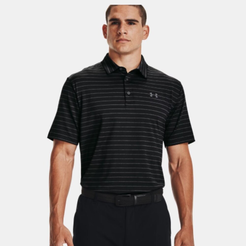 Under Armour Playoff Core Stripe Polo